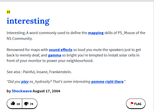 Apparently, this map is &quot;interesting&quot; according to Urban Dictionary