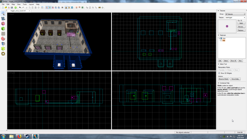 Trigger Once Round - Twhl: Half-life And Source Mapping Tutorials And 