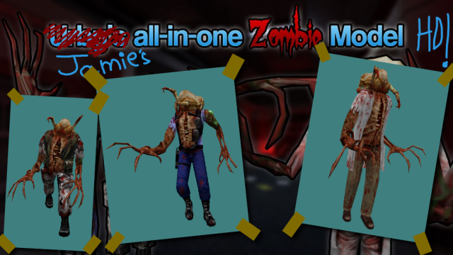 Jamie's all-in-one Zombie Model HD!